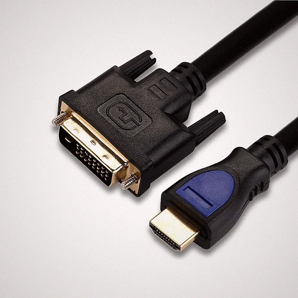 HDMI - DVI Highend Kabel 1,5m FULL HD 1080p PC zu Monitor Beamer TV Mac Adapter