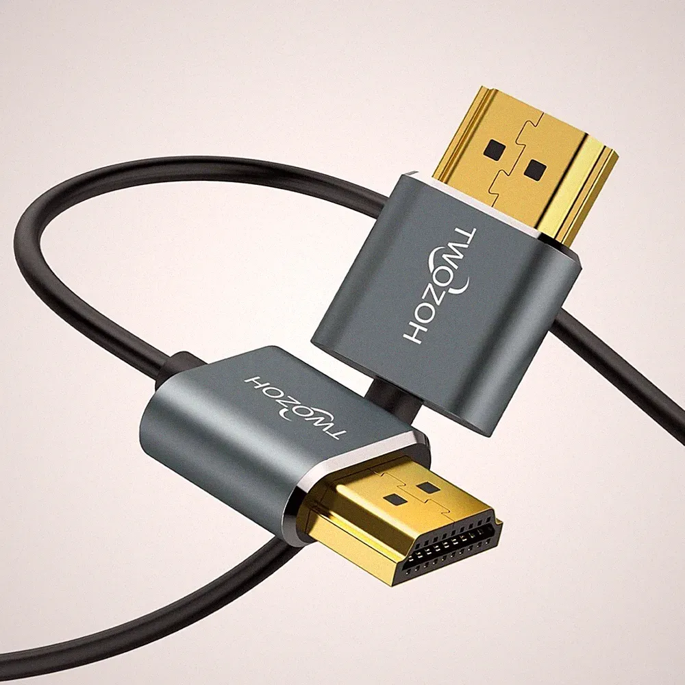HDMI Kabel 10M Ultradünn 4K 60Hz High-Speed Flexibel Gaming Fernseher Beamer