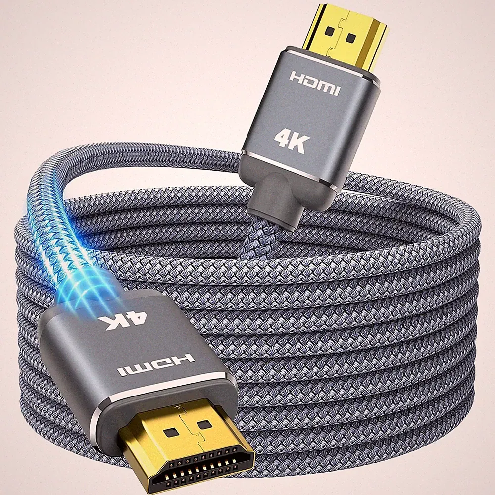 HDMI Kabel 15m 4K 60Hz High Speed TV Monitor Beamer PC Konsole Heimkino UHD TV