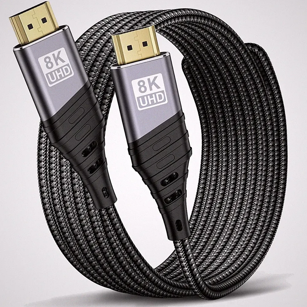 HDMI Kabel 2.1 8K 48Gbps Heimkino Gaming TV Monitor Ultra Highspeed 7m