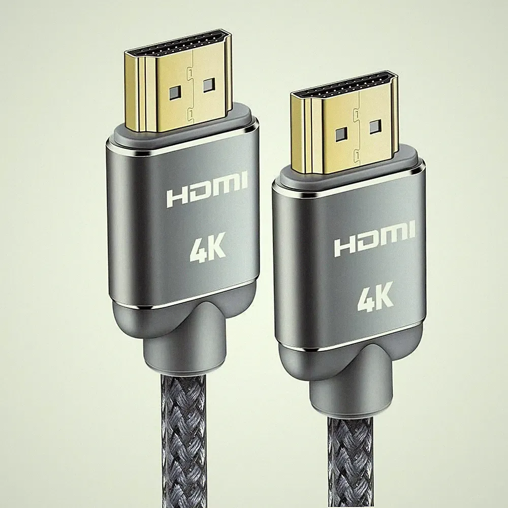 HDMI Kabel 2m 4K Schwarz High Speed TV Monitor Beamer PC Konsole Heimkino UHD