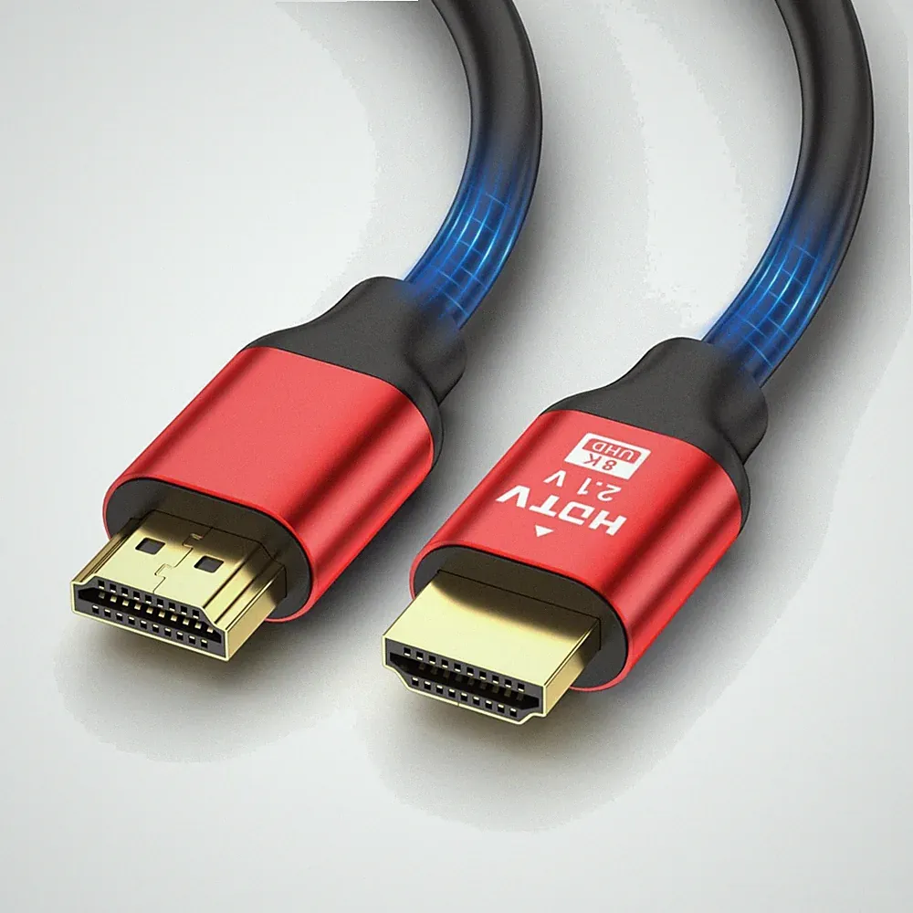 HDMI Kabel 8K 2M Hochgeschwindigkeit 2.1 4K 120Hz Blu Ray Projektor