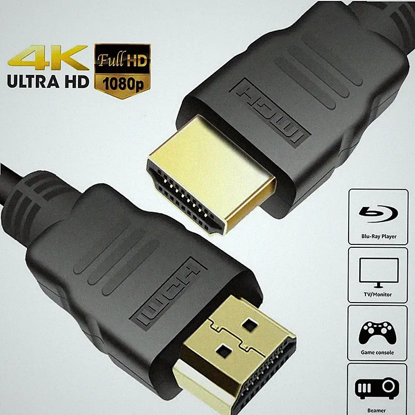 HDMI Kabel Ethernet 1,5m HDMI 2.0 4K UHD FULL HD LED LCD TV Konsole Beamer PC
