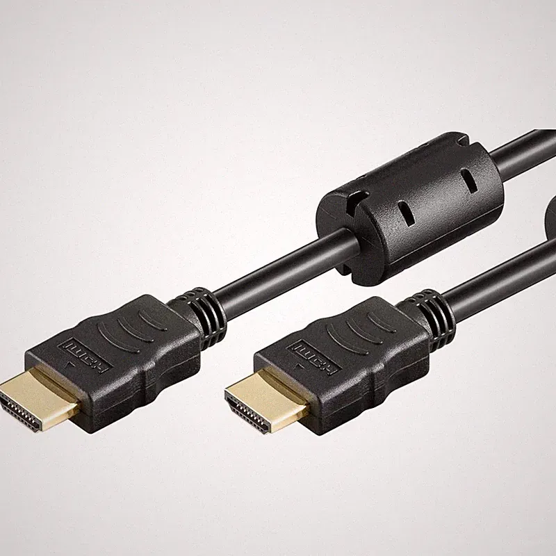 HDMI-Kabel Full-HD 1080p Beamer/LCD/LED-TV 2m mit 2 Ferritkernen ohne Ethernet