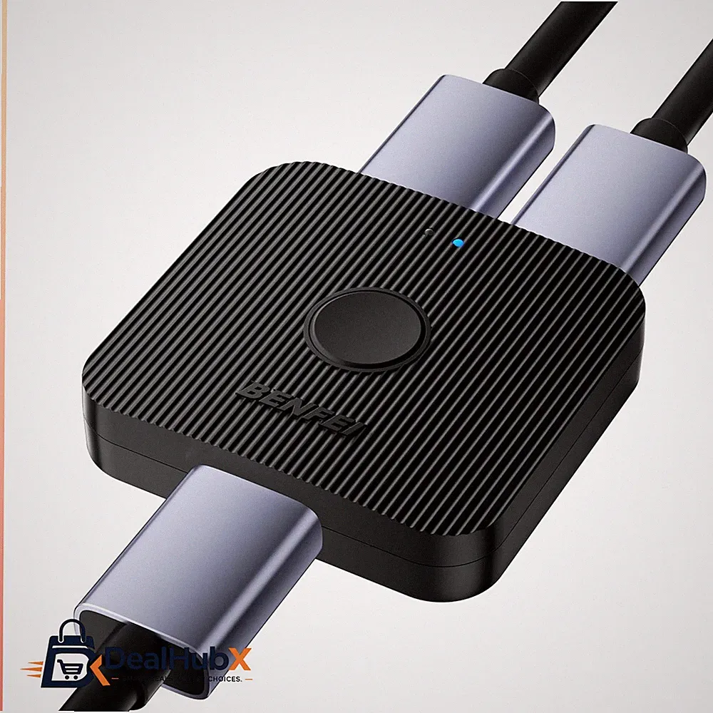 HDMI Switch 4K@60Hz, Bidirektional, 1 in 2 Out / 2 in 1 Out, HDCP 2.2, HDR, 3D