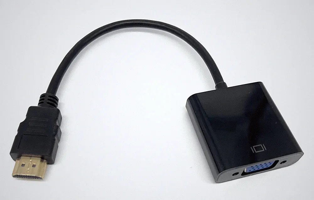 HDMI VGA Buchse Kabel Video Converter Adapter PC Computer
