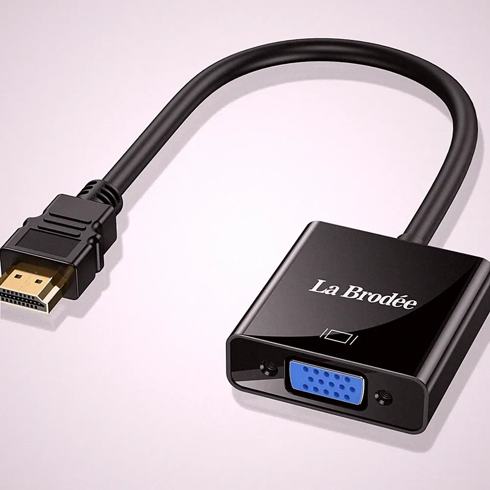 HDMI zu VGA Adapter 1080P Full HD Computer auf Monitor Projektor Kabel