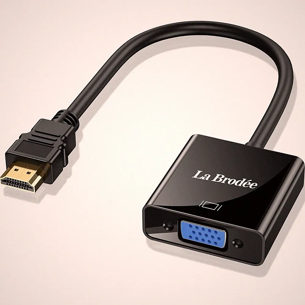 HDMI zu VGA Adapter 1080P Kabel für Computer, Monitor, Projektor, Fernseher