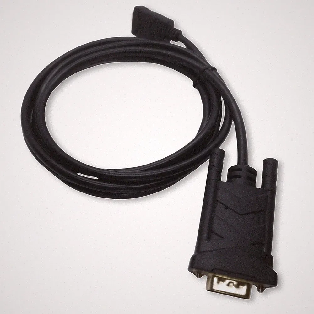 HDMI zu VGA Kabel 1,8m Full HD 1080p Konverter für PC Laptop Beamer TV