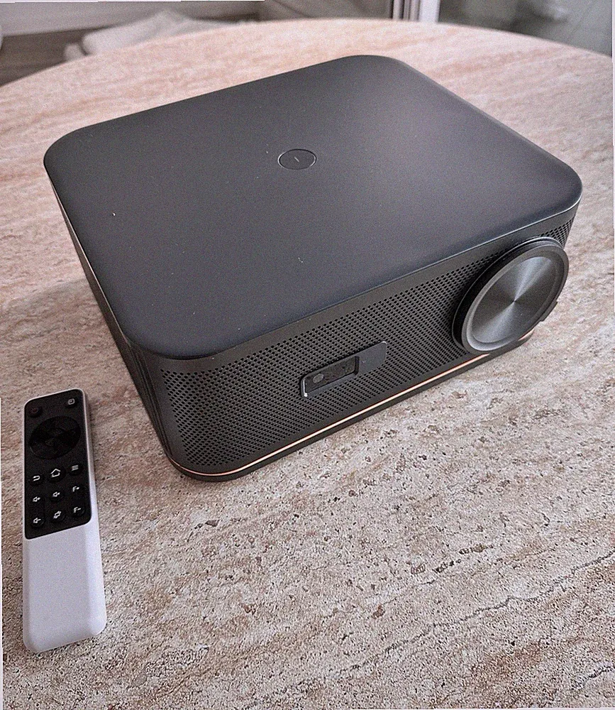 Heimkino Beamer Projektor schwarz, HDMI/USB, Fernbedienung inkl. Kabel