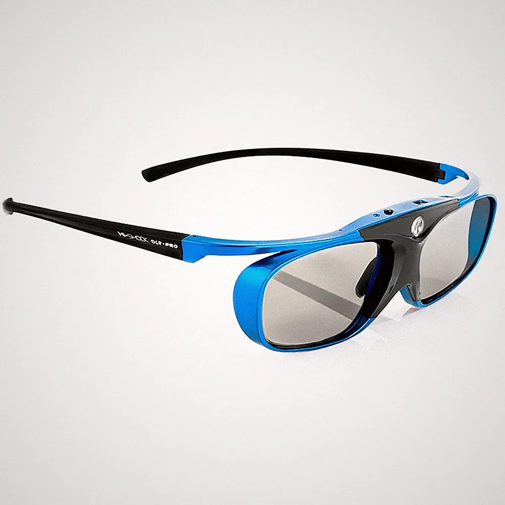 Hi-SHOCK Blue Heaven DLP 3D Brille für DLP 3D Beamer von Acer, BenQ, Optoma, LG