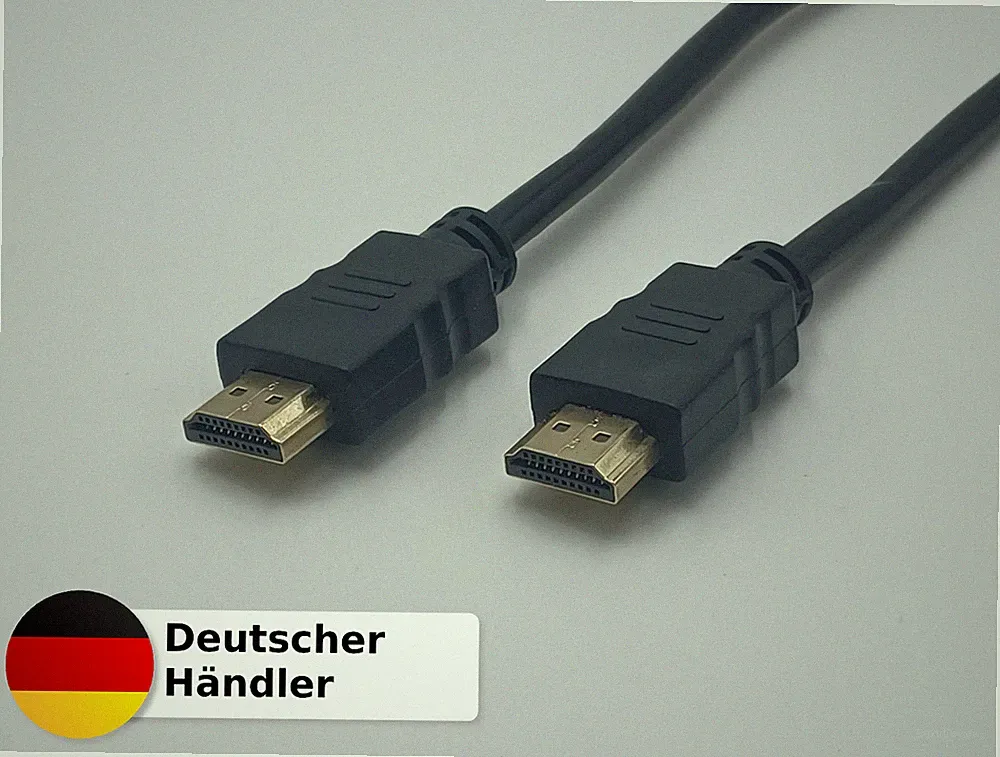 High Speed 4K HDMI Kabel Full HDTV 3D TV Notebook Beamer PC vergoldete Stecker