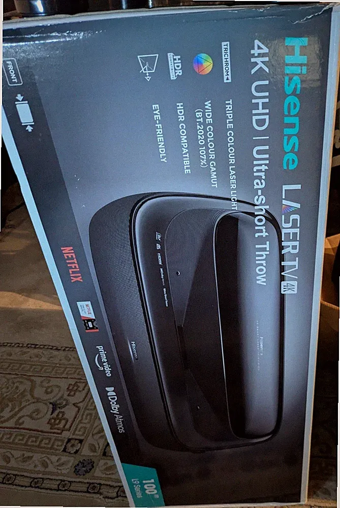 Hisense 100 L9g Series 4K Ultrakurzdistanz Beamer OVP
