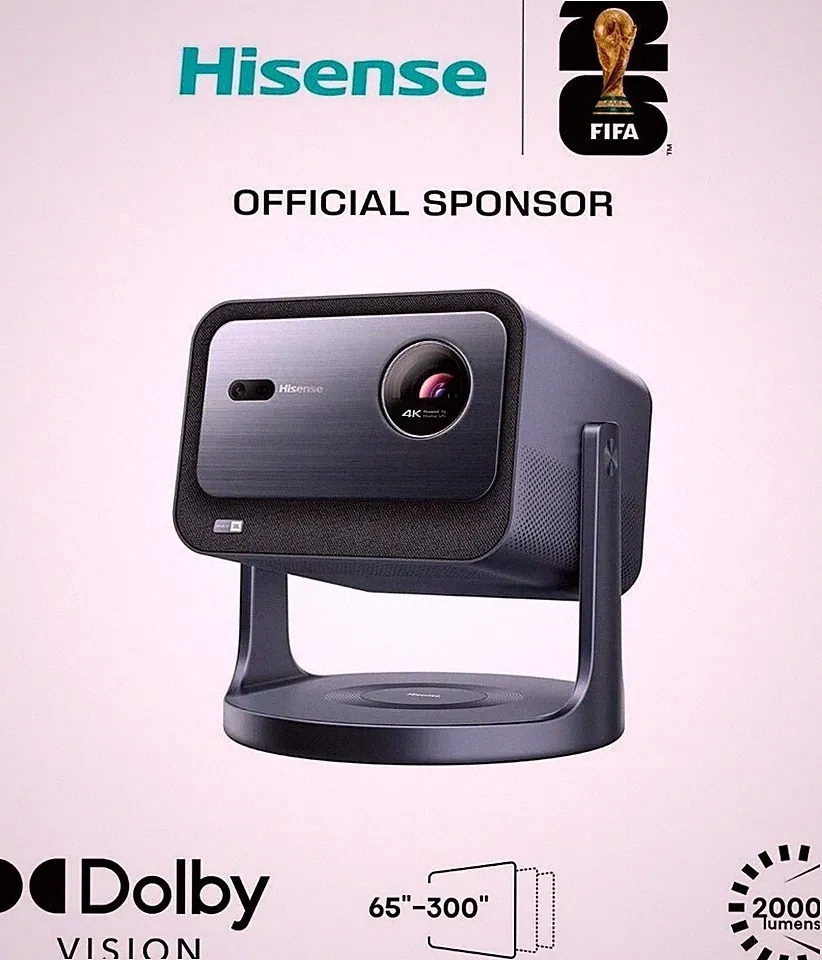 Hisense C2 4K UHD Laser Beamer Smart Projektor Dolby Vision JBL WiFi 6E 65"-300"