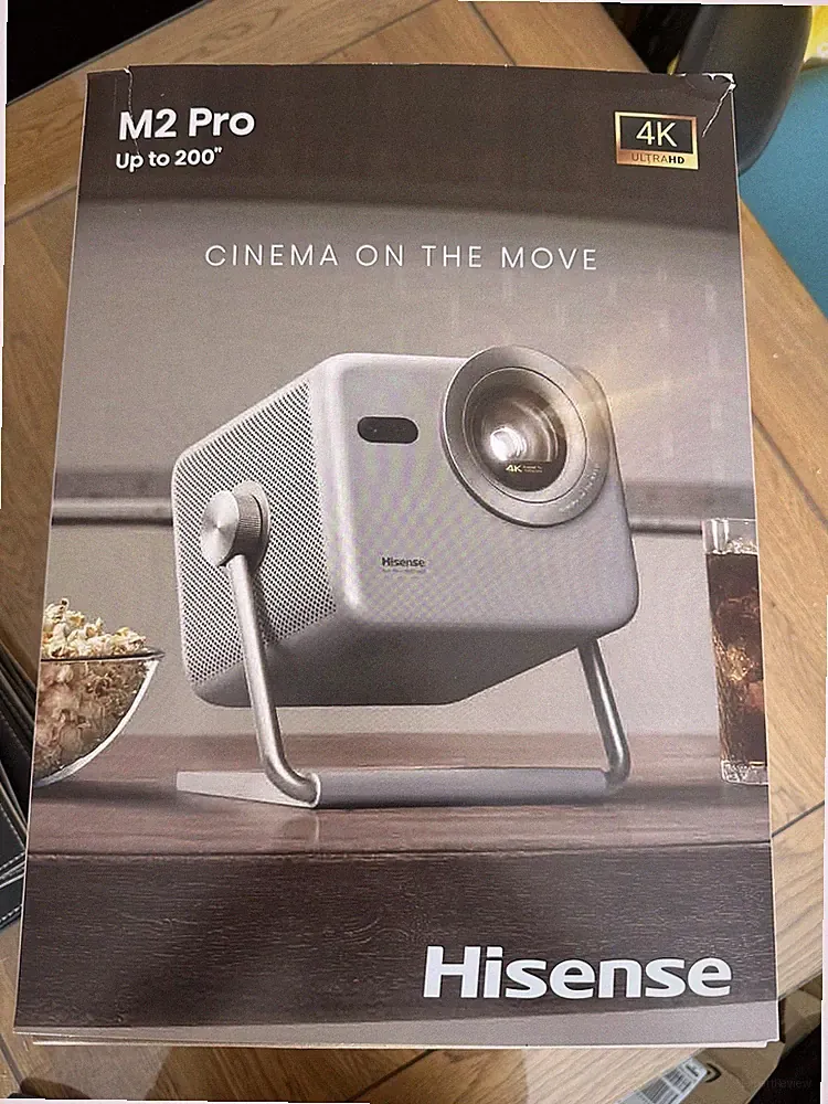 Hisense M2TUK-PRO 4K Smart TV VIDAA Laserprojektor, Dolby Atmos DTSX
