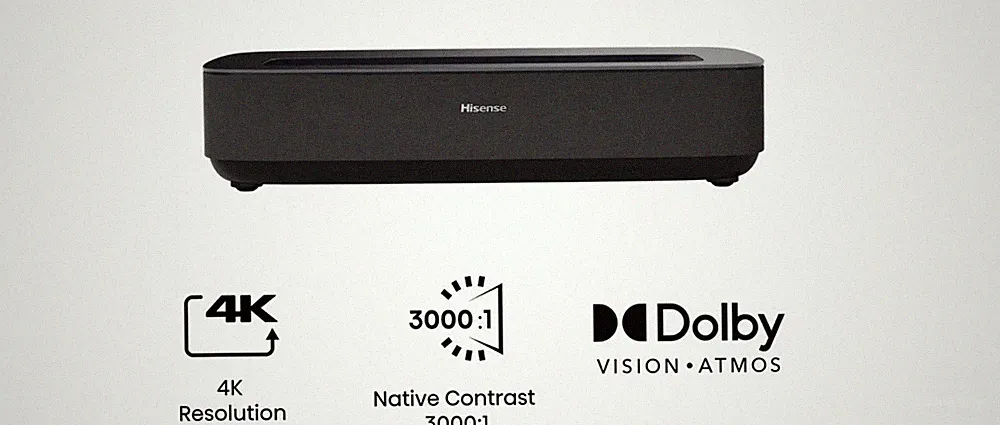 Hisense PL1 4K Ultra Short Throw Laser Projector Brand New Unused PL1TUKSE