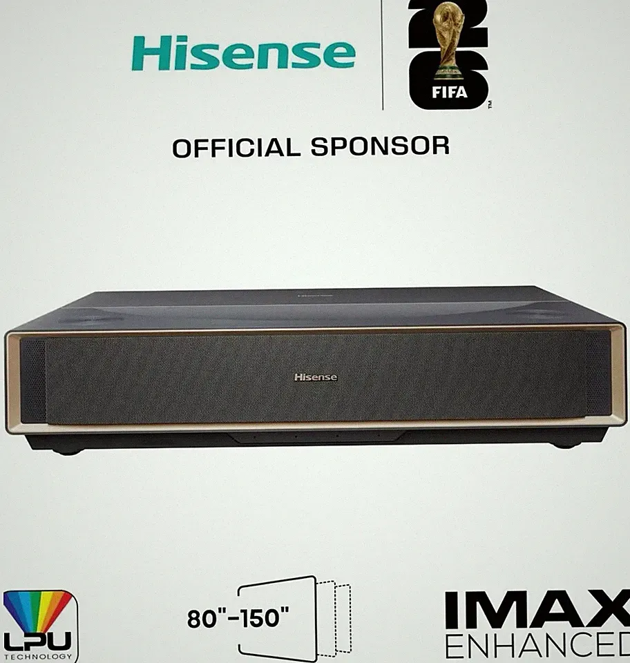 Hisense PT1 4K Ultra HD Laser Kurzdistanz Beamer NEU OVP