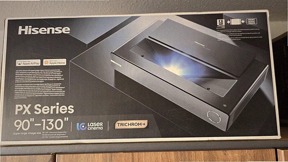 HISENSE PX2-PRO Laser-TV + 120Zoll Screen