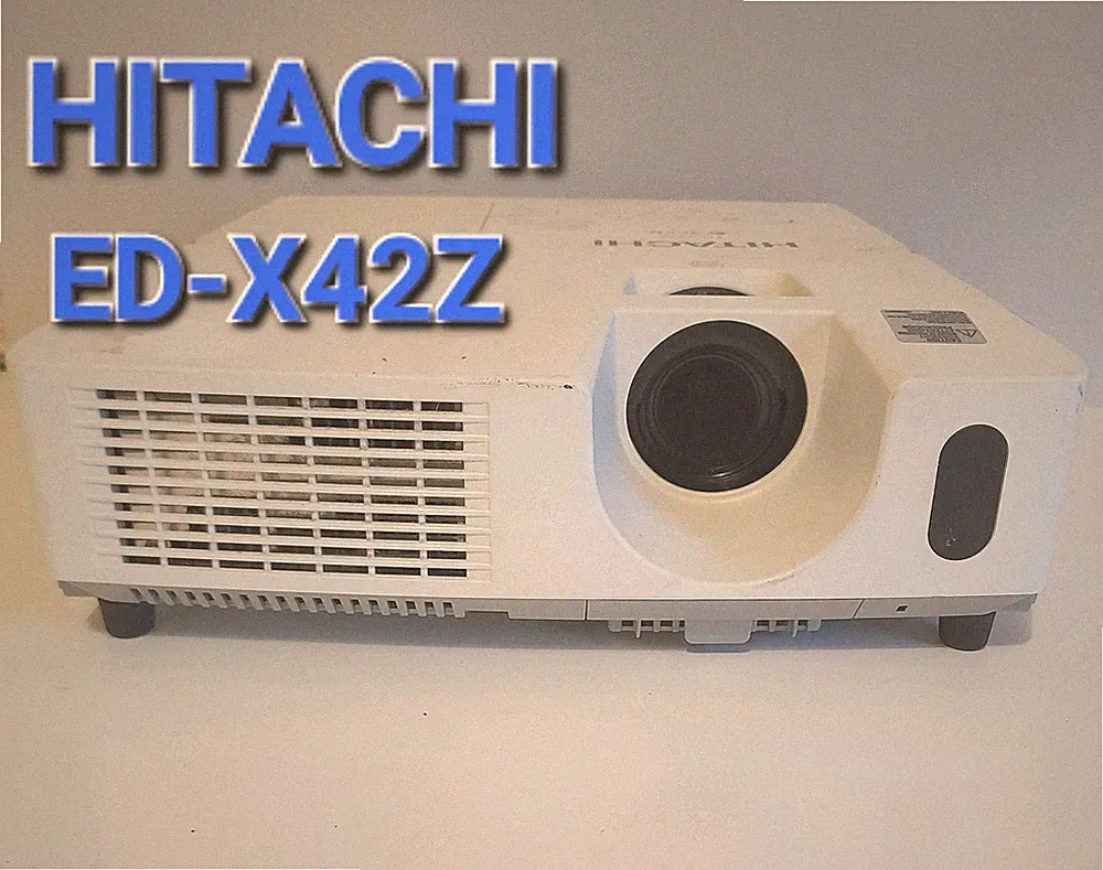 Hitachi ED-X24Z XGA Konferenzraum Projektor 4922 Lampenstunden gebraucht gut