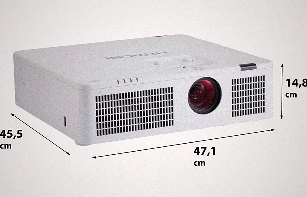 Hitachi LED Beamer - Modell LP-WX3500 - 3500 ANSI Lumen - Highend Projector