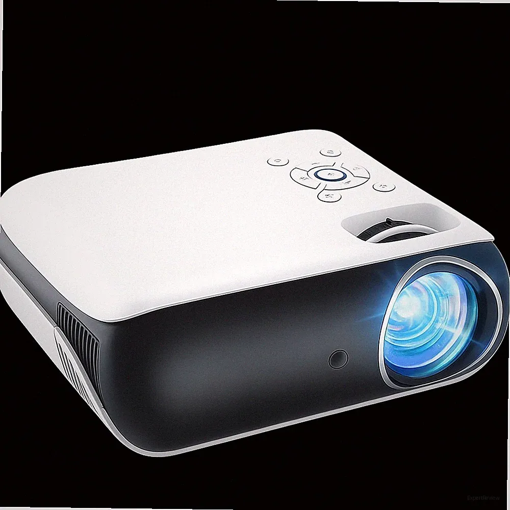 HOPVISION Beamer H1 9500 Lumen 4K tragbar Bluetooth Full HD 1080P Heimkino
