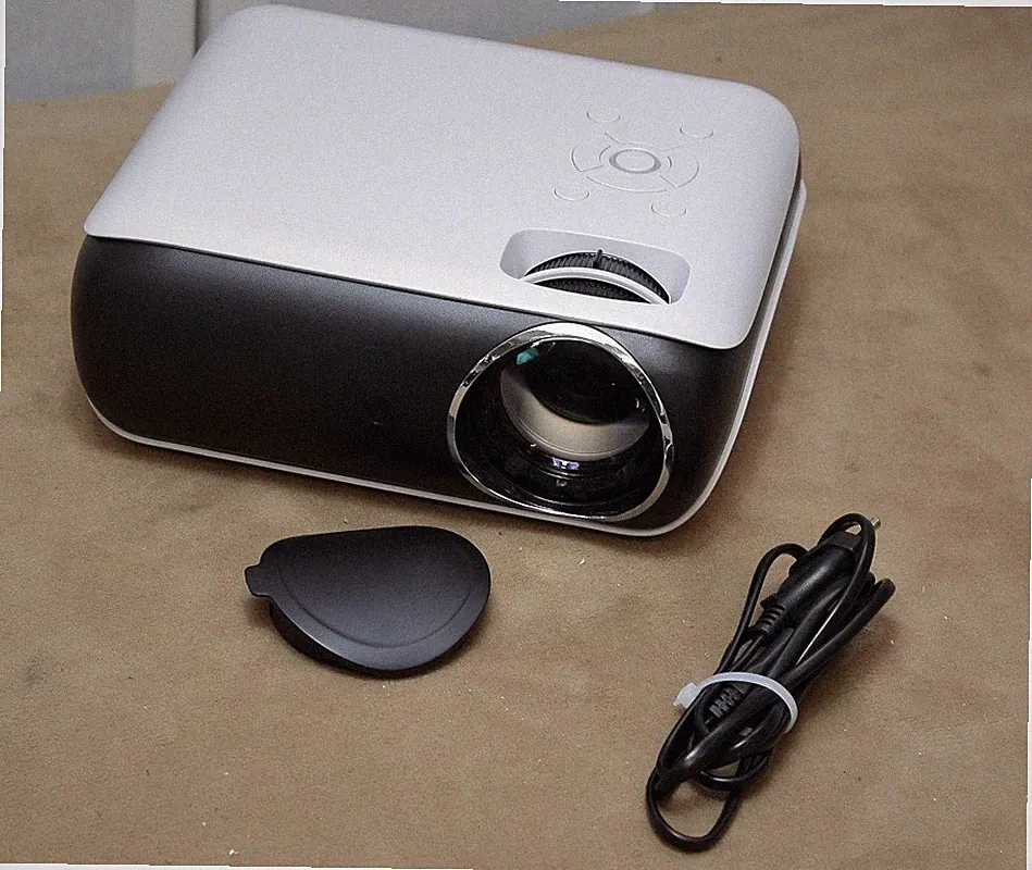 HOPVISION H1 Beamer Topvision Full HD 1080P Bluetooth USB weiss