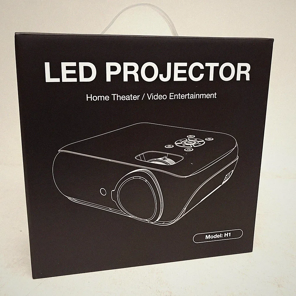Hopvision H1 LED-Beamer Projektor Full HD 1080p Bluetooth USB HDMI NEU