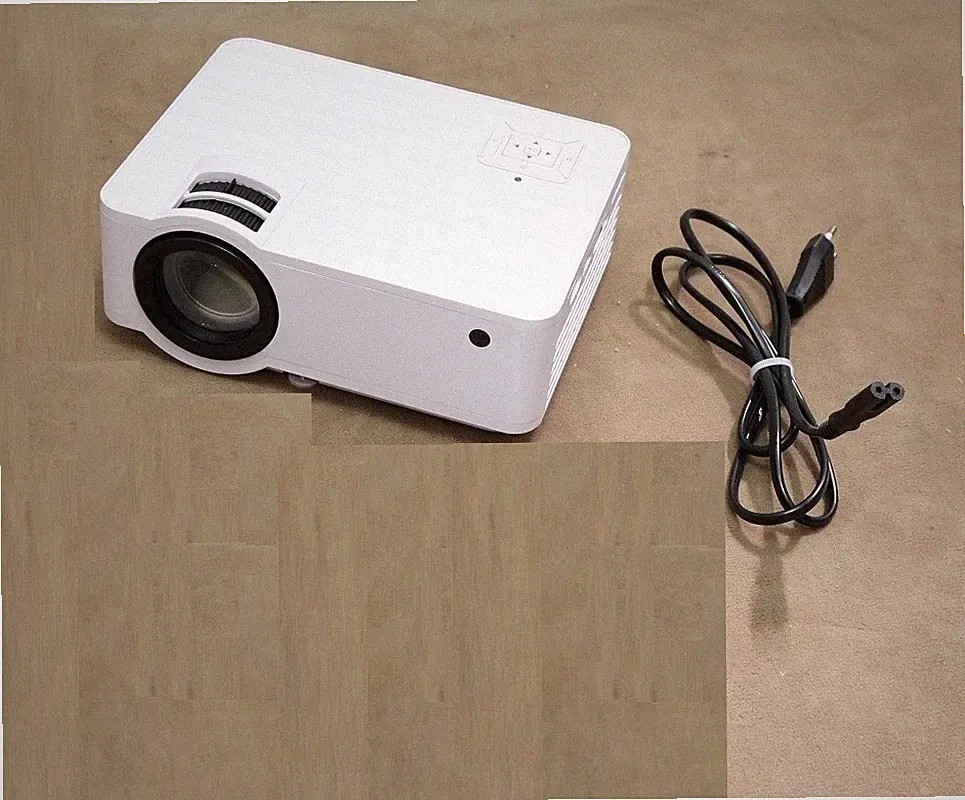HOPVISION T6 Beamer, Topvision Full HD 1080P BT USB OHNE Fernbedienung