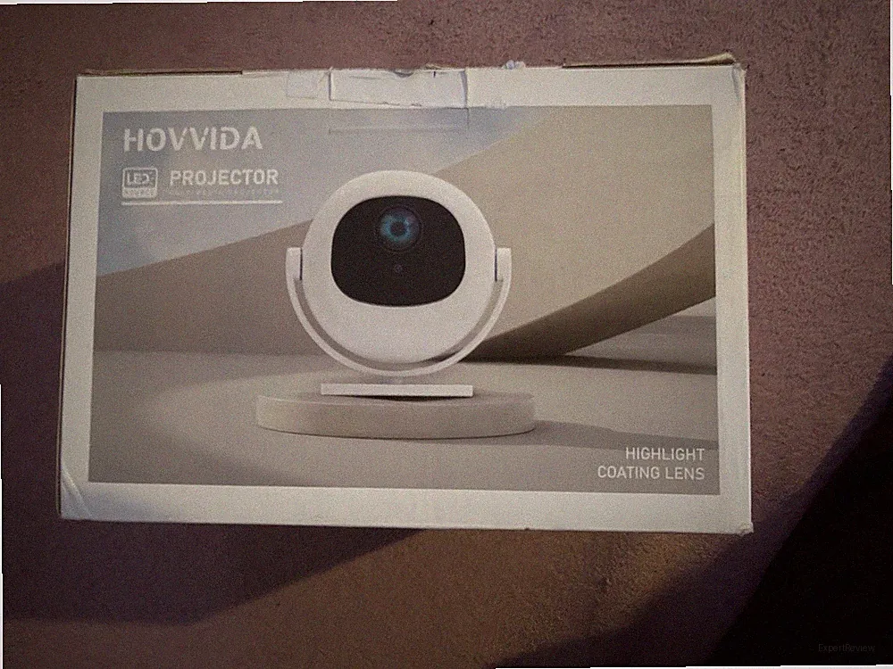 HOVVIDA Beamer 2025 Tragbarer Projektor, Elektrischer Fokus, Kompatibel mit 4K 1