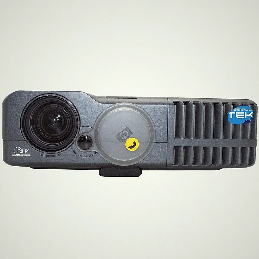 HP MP3320 Mini Beamer DLP VGA RCA Mit Fernbedienung 300 ANSI Lumen 0,9 KG