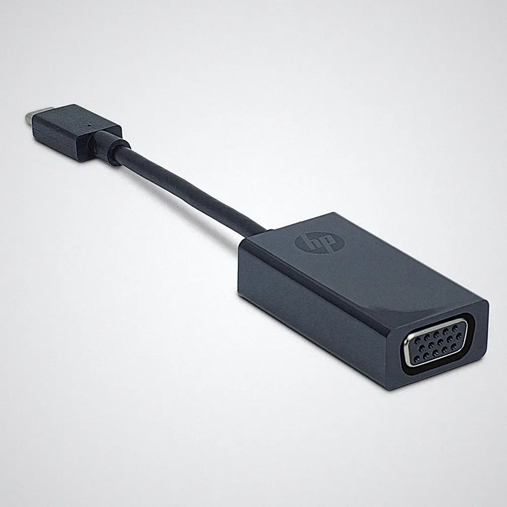 HP USB-C auf VGA Adapter-Videokabel für Monitor und Projektor
