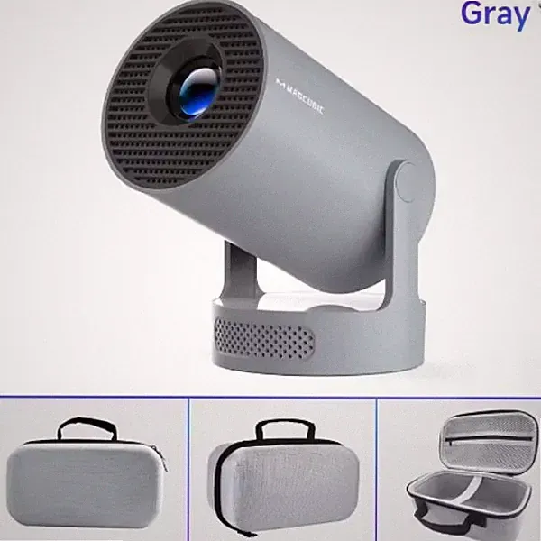 HY300 PRO Beamer Android 11 4K 1280*720P HY300 Pro + Dual Wifi 180° flexibel