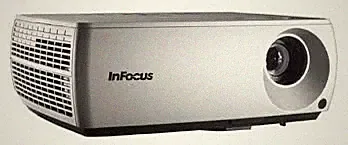 InFocus IN2104 DLP Beamer – 374 Lampenstunden, 2.200 Lumen, VGA, Tragbar