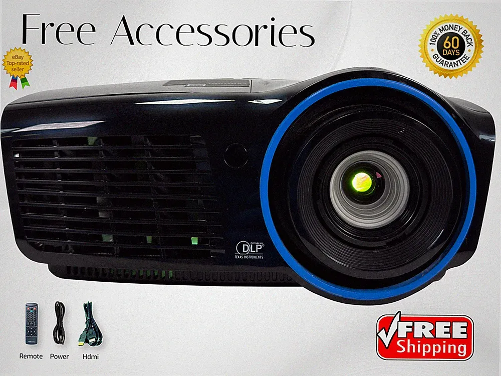 InFocus IN3136a DLP Beamer 4500 Lumen 4K für Business & Heimkino