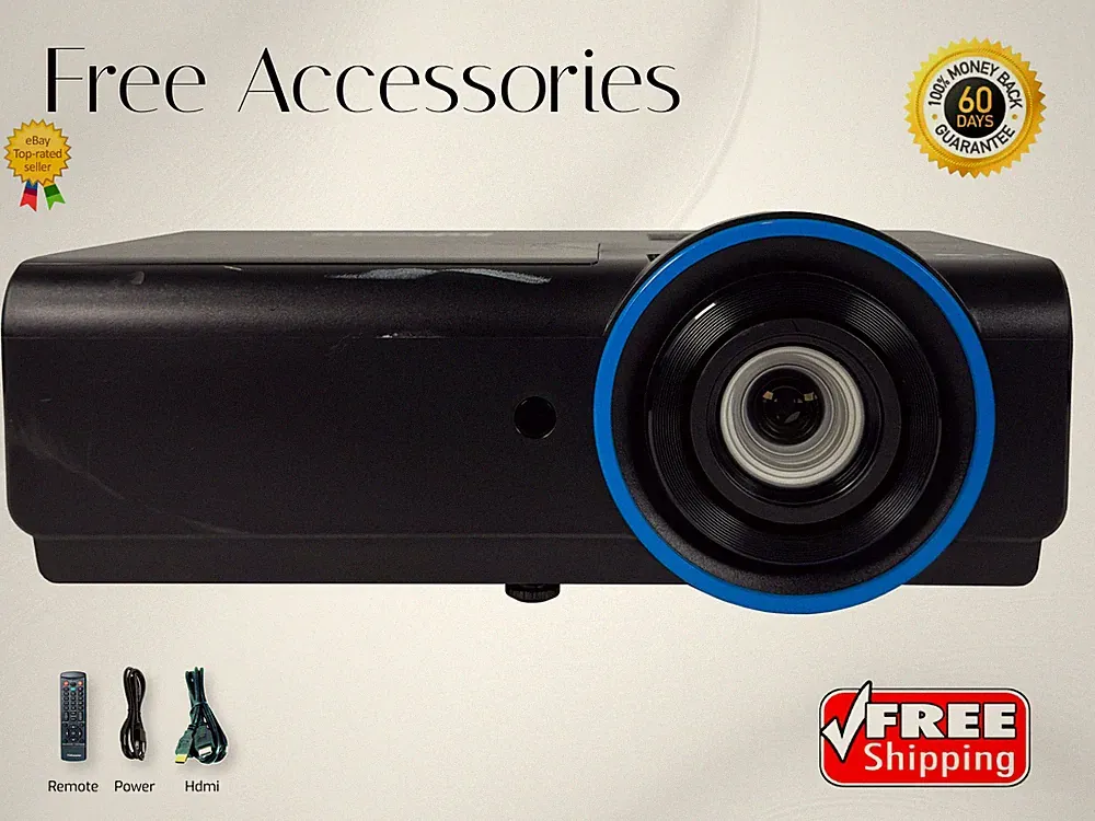 InFocus IN3146 DLP Beamer 5000 ANSI Lumen 4K 2160p 10W Lautsprecher