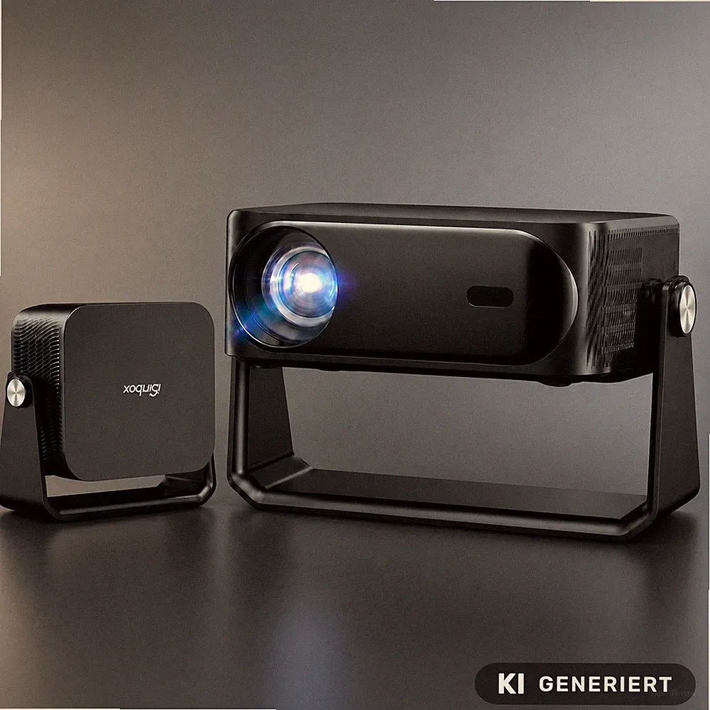 iSinbox YG381 Smart-Beamer Natives 1080p 1500 ANSI Lumen Netflix WiFi 6 NEU OVP