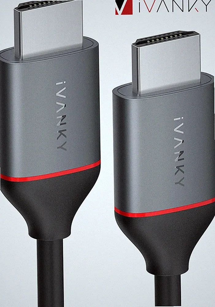 IVANKY HDMI Kabel 1m – HDMI 2.0, 4K@60Hz, HDR – für TV, Beamer, PC