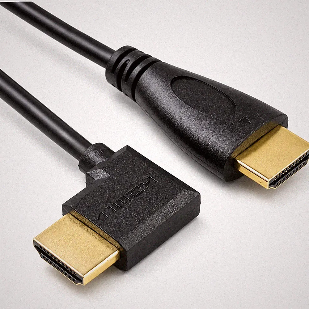J53 HDMI Kabel abgewinkelt für TV DVD Beamer Laptop PC Audio Video Kabel 50cm