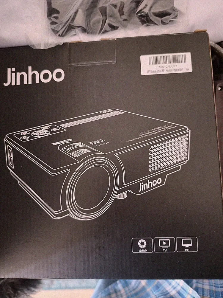 Jinhoo WiFi Mini Beamer / Projektor (Modell M8-TPA) – Top Zustand & OVP