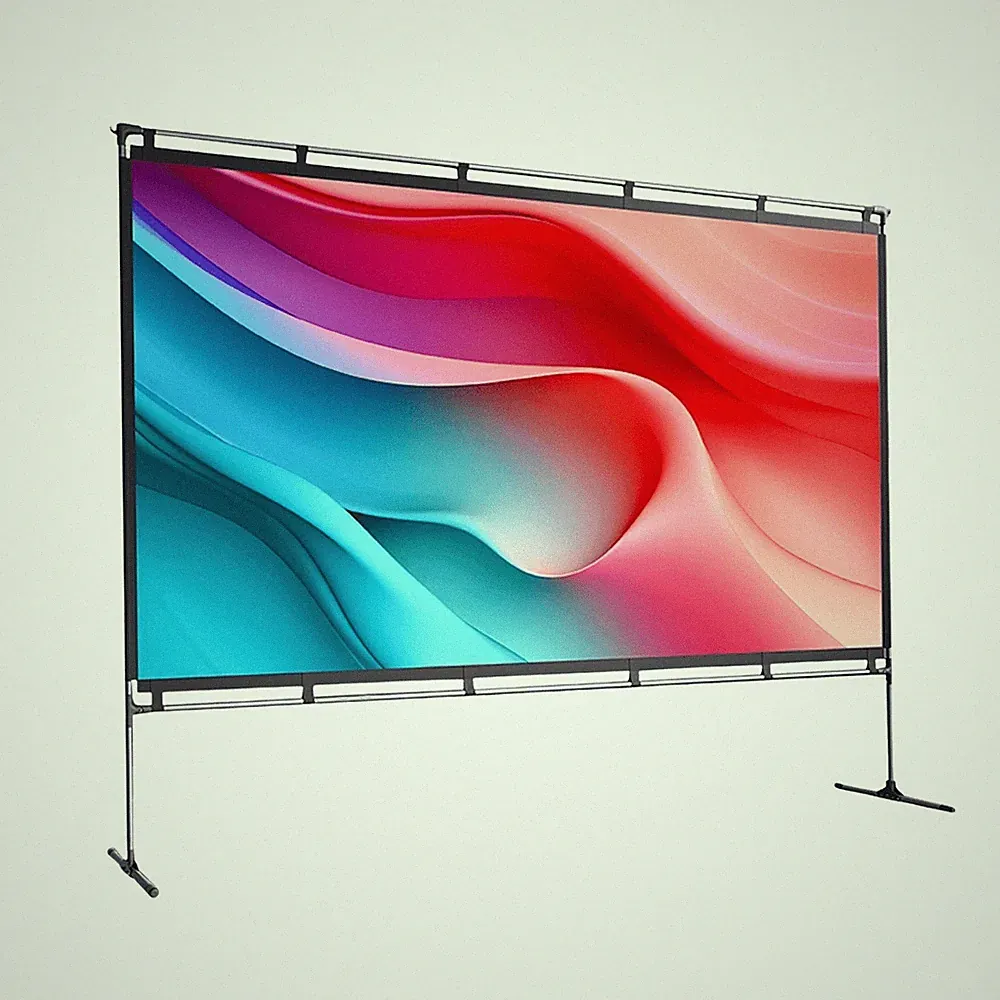 JMGO 100" Portable screen für N1S SE NANO Picoflix weiß Projektor-Leinwand