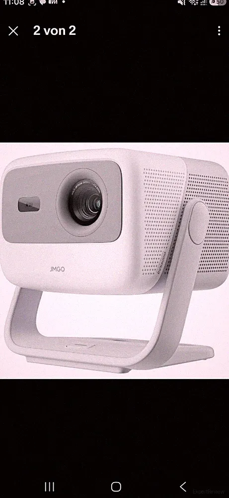 JMGO N1 Full HD Beamer Mini Projektor Android TV Triple Laser EU Version