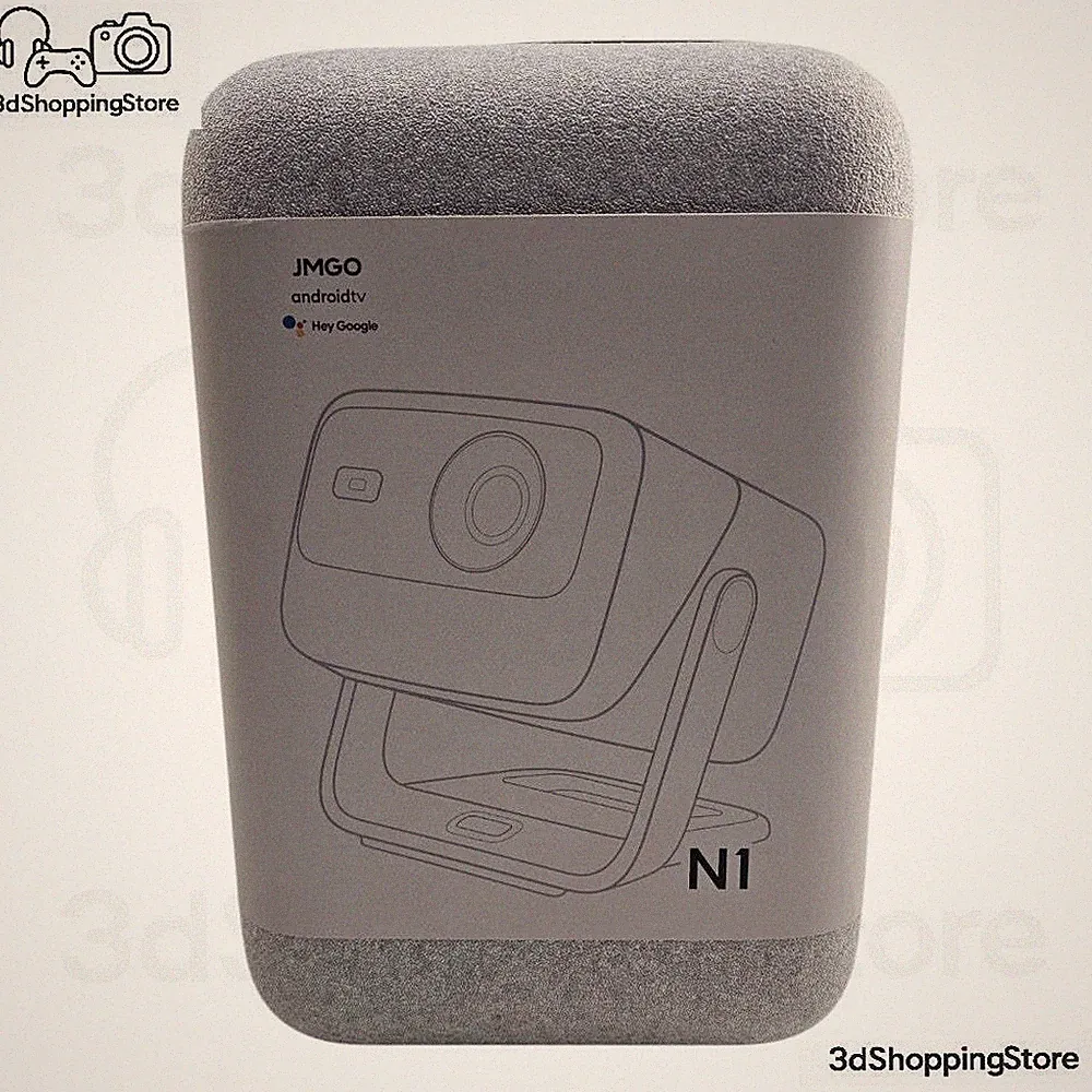 JMGO N1 Full HD Beamer Weiß mit Android TV für Heimkino