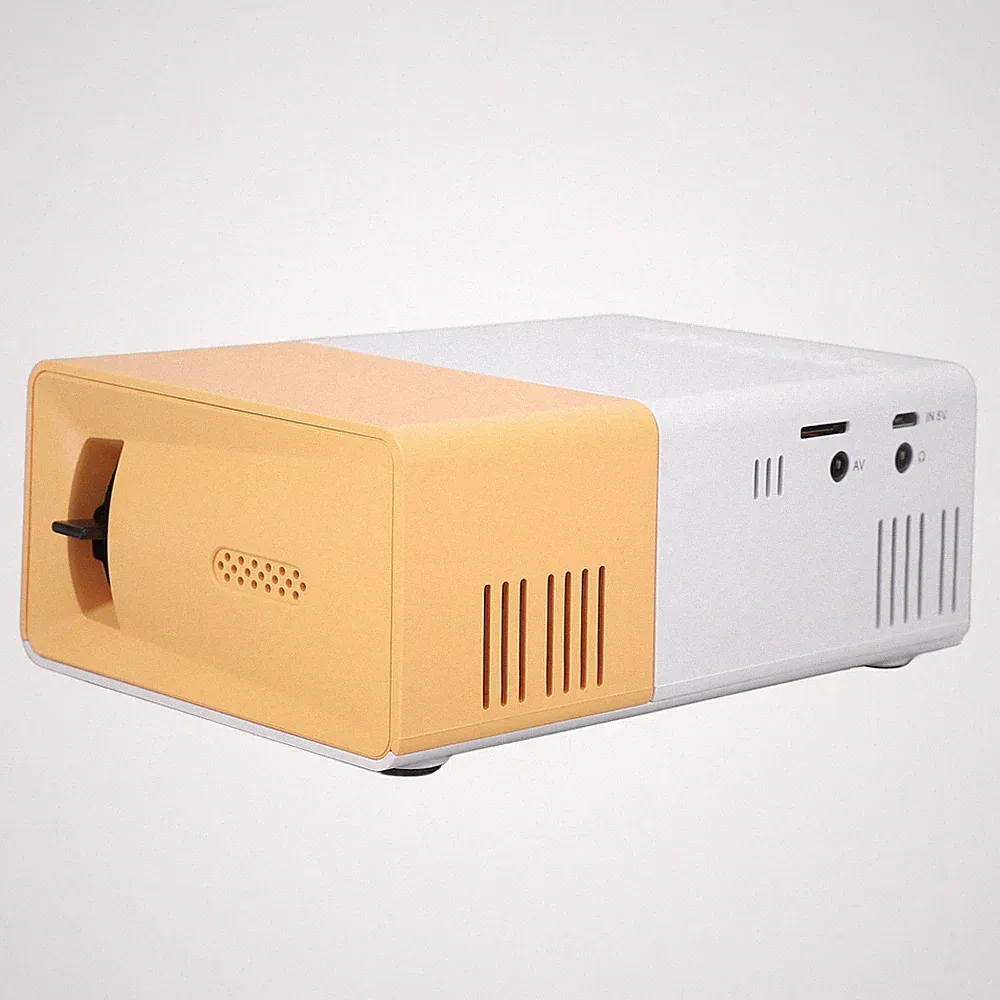 Kleiner HD-1080p-Projektor Für Den Außenbereich Mit Lautsprecher Für Heimkino Ko