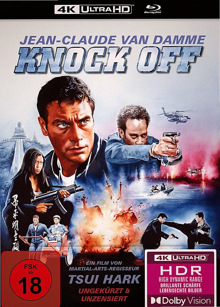 Knock Off - 4K Ultra HD Ltd. Mediabook - Jean-Claude Van Damme [4K UHD+Blu-ray]