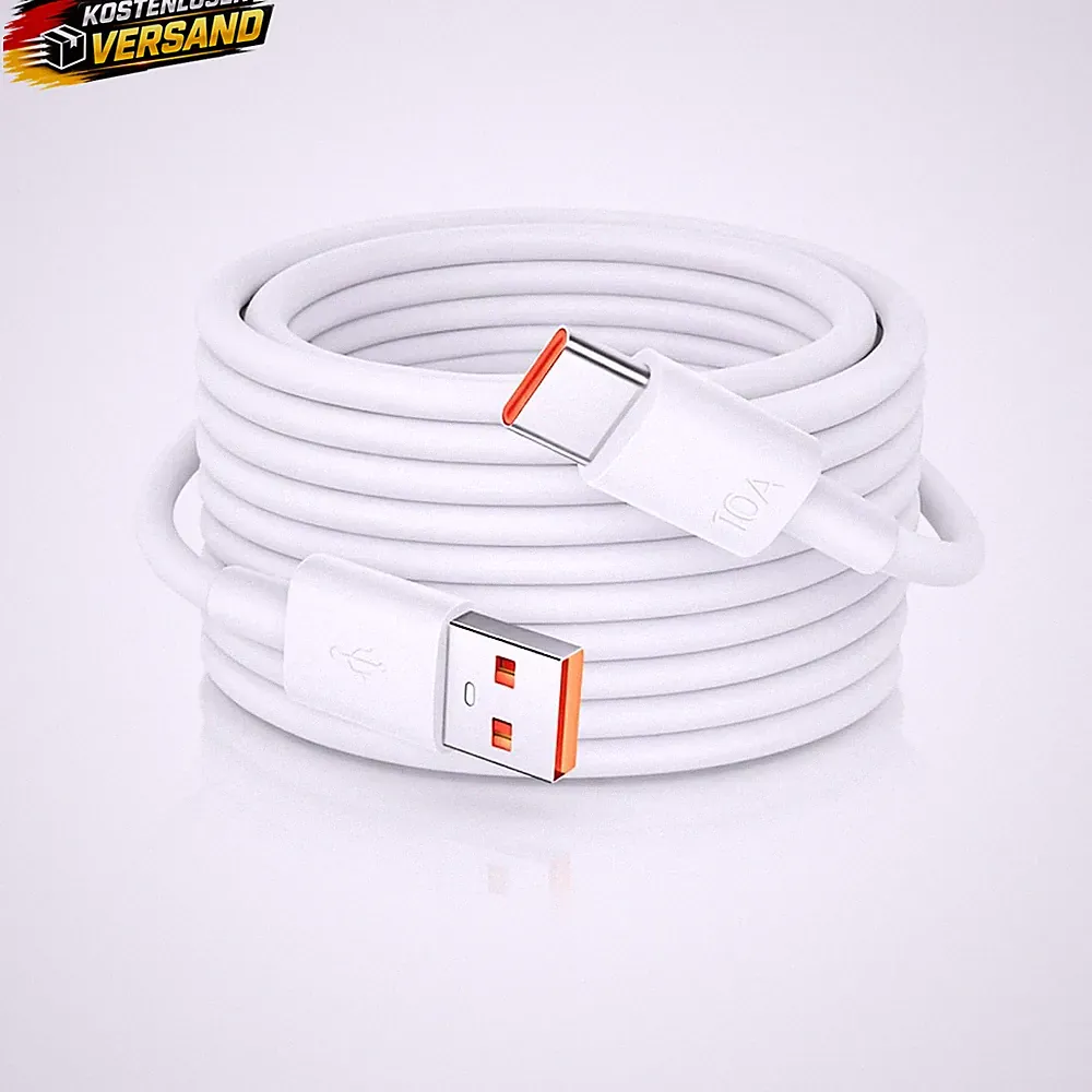 Langes USB-C Kabel für Überwachungskameras und Projektoren – 10 m robust