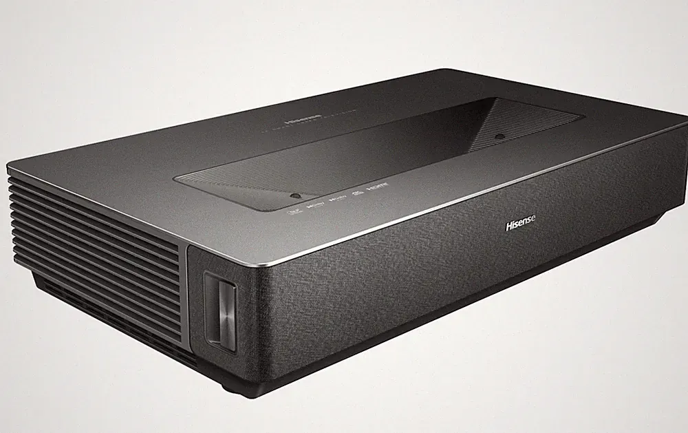 Laser Beamer, DLP Ultra-Short-Throw, HISENSE 120L5HA + Soft Panel Cine 120 A