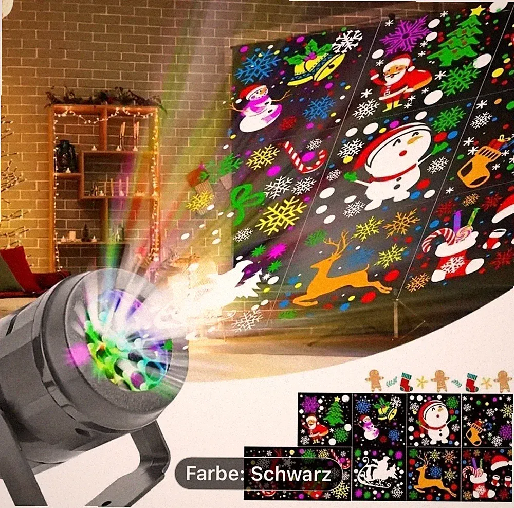 Laser Projektor Geburtstag Party Weihnachten Projektionslampe für Kinder Party