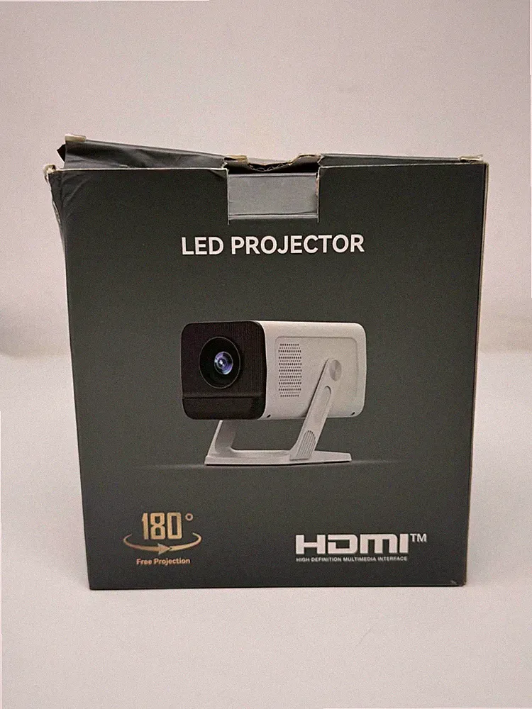 LED 180 Free Projection HDMI Projektor - Originalverpackt