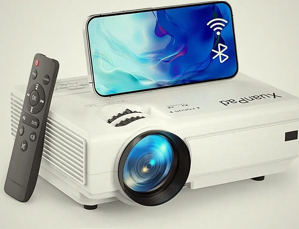 ‼️ LED Beamer Xuanpad K8 Mini Projektor Full HD *neuwertig* TOP ‼️