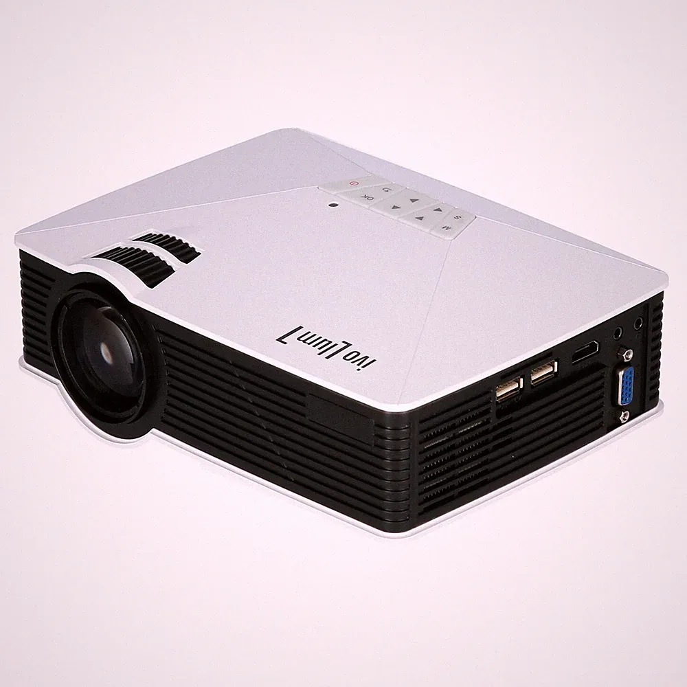 LED Mini-Beamer ivolum HBP-1000 1200 ANSI-Lumen WVGA 800 x 480